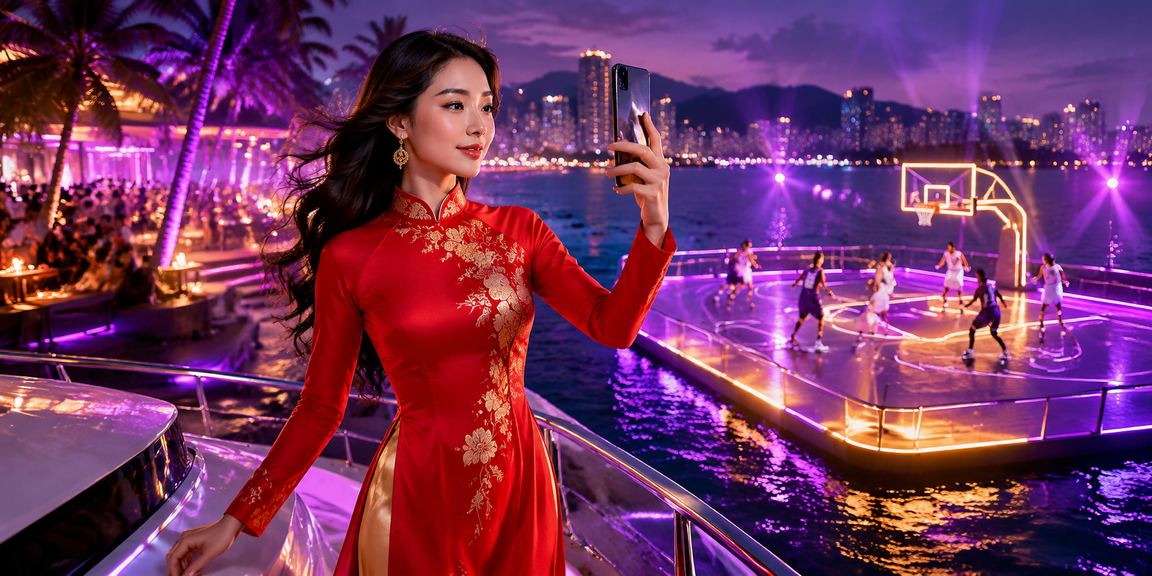 Trận bóng rổ sôi động tại Nha Trang với người chơi đặt cược